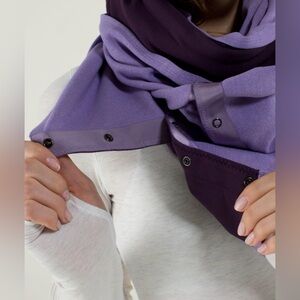 Lululemon vinyasa Elegant Purple Scarf